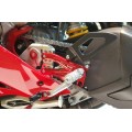 CNC Racing Carbon Fiber Heel Guards for the RPS Adjustable Rearset for the Ducati Panigale / Streetfighter V4 / S / Speciale / R CNC Racing Carbon Fiber Heel Guards for the RPS Adjustable Rearset for the Ducati Panigale / Streetfighter V4 / S / Speciale / R